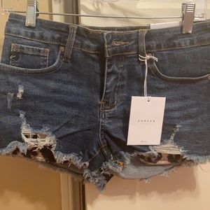 Kancan cheetah shorts